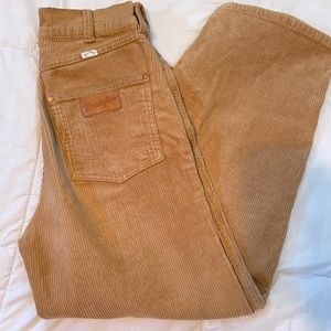 Billabong x Wrangler wide leg corduroy pant